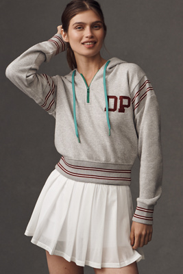 Daily Practice By Anthropologie Daily Practice Drawstring Hoodie In Gray