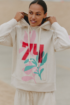 Daily Practice By Anthropologie Daily Practice Slim Fit Hoodie In Neutral