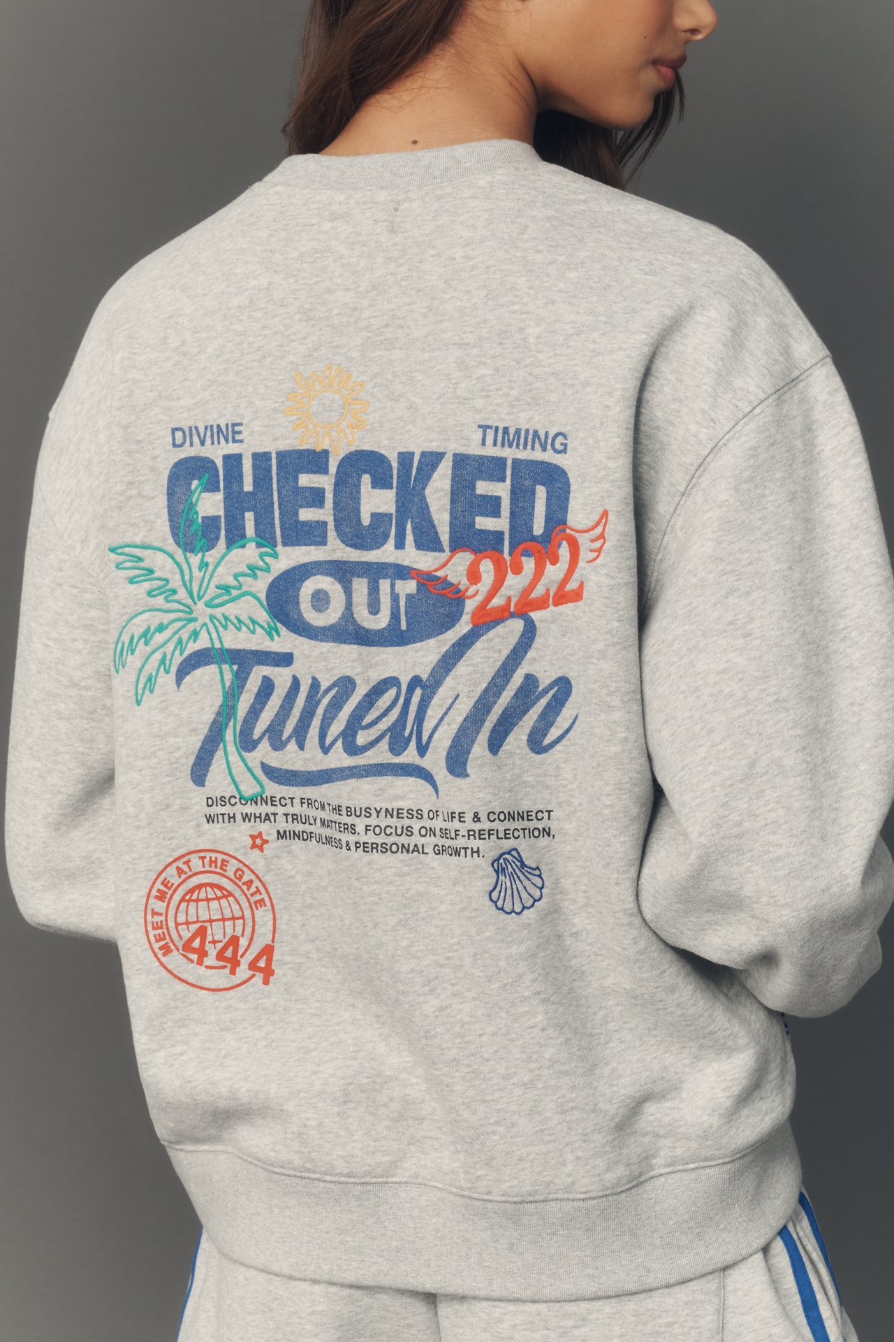 Mayfair Checked Out Crew Pullover