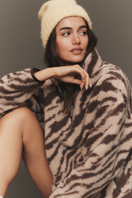 Sweaty Betty Half-Zip Fleece Jacket | Anthropologie
