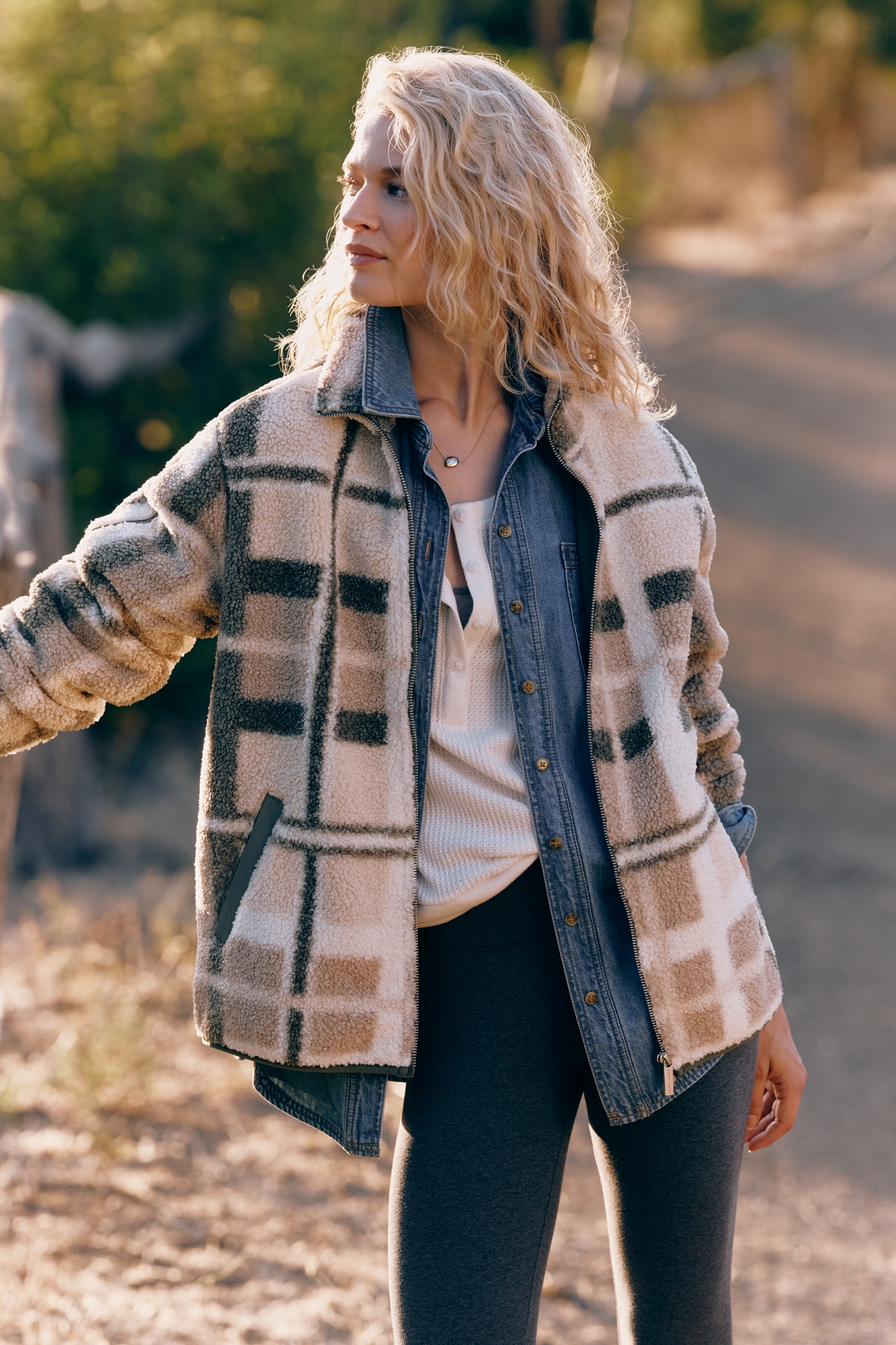 Sweaty Betty Plush Contrast Jacket
