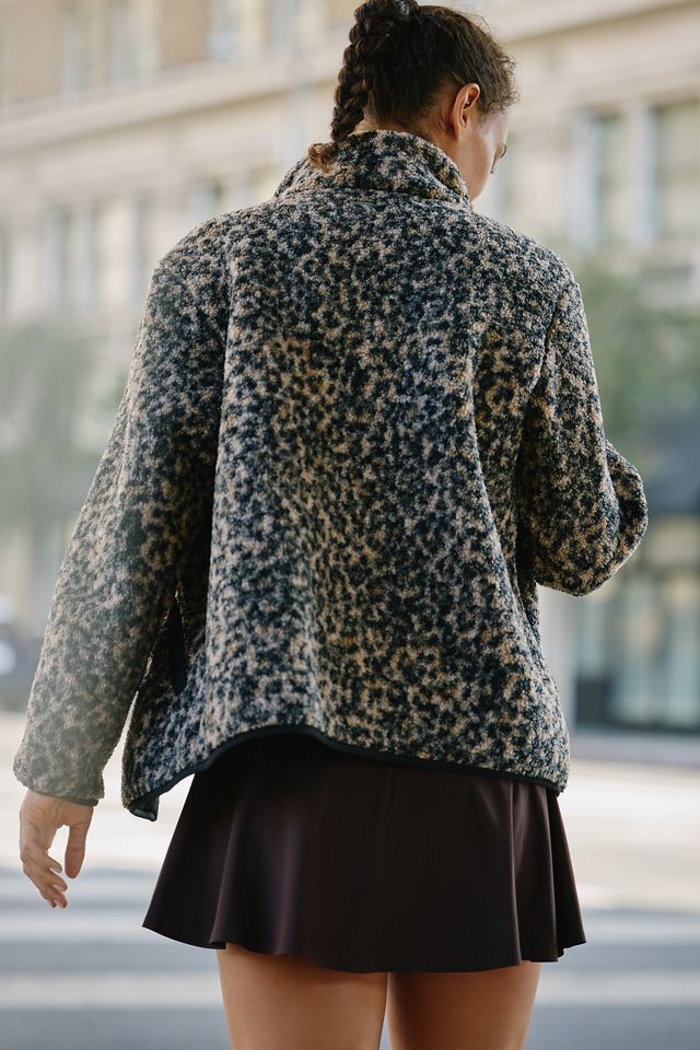 Sweaty Betty Contrast Fleece Jacket #1