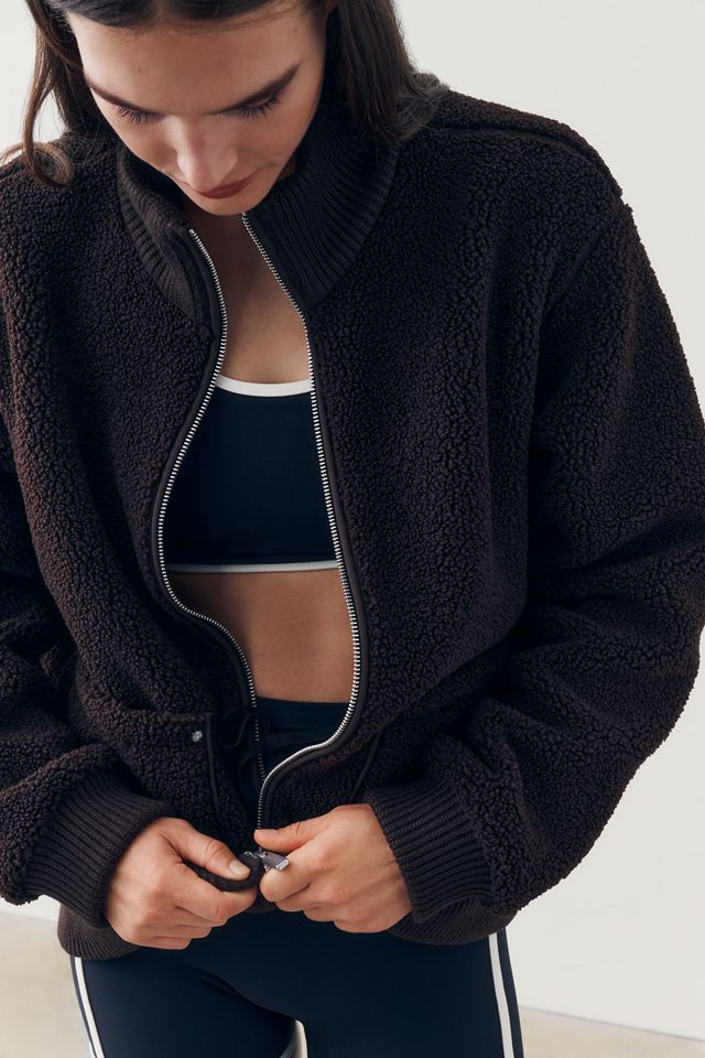 Sweaty Betty Fleece Ribbed Jacket #2