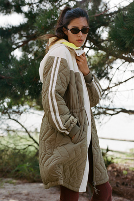 Daily Practice Windless Longline Jacket by Anthropologie