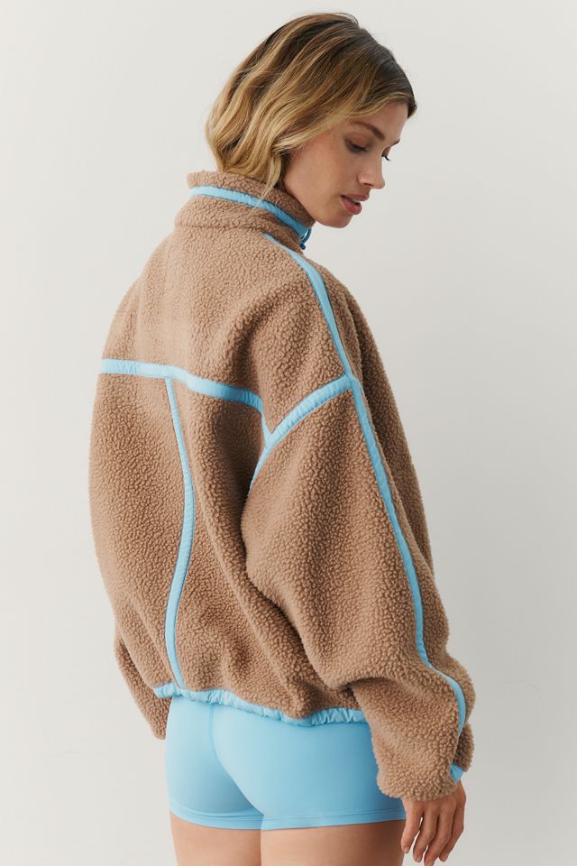 PE Nation Long-Sleeve Lennon Fleece Jacket #1
