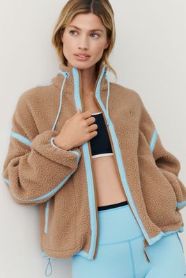 PE Nation Long-Sleeve Lennon Fleece Jacket