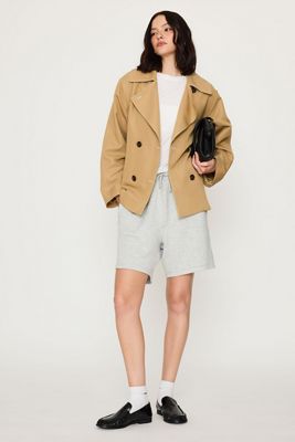 Abrigo Trench Corto Maddox de Varley