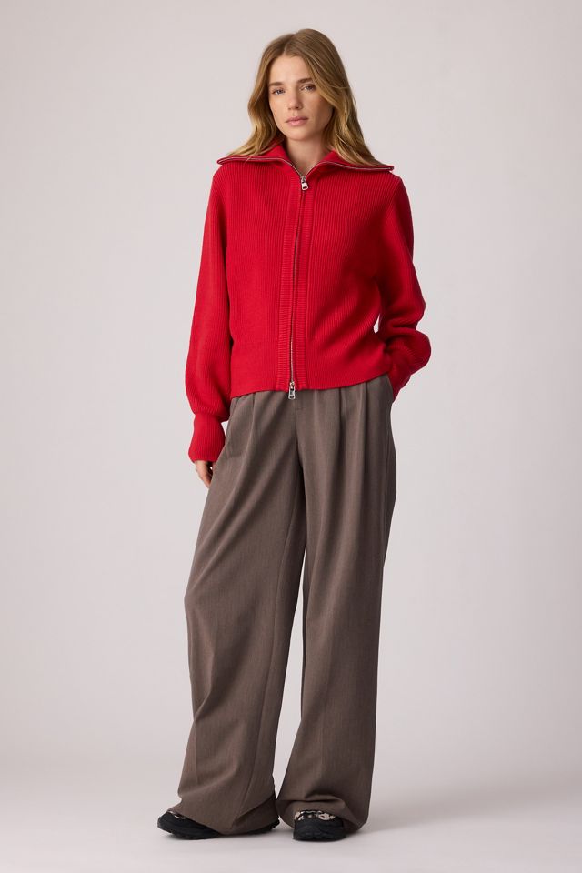 Varley Enrico Zip-Front Knit Jacket #2