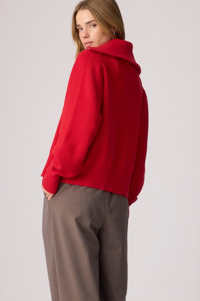 Varley Enrico Zip-Front Knit Jacket #5