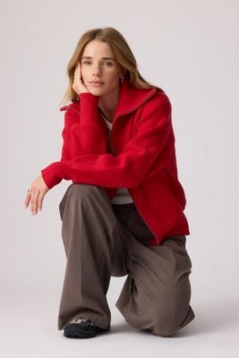 Chaqueta de Punto con Cremallera Enrico Varley