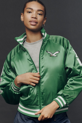 The Wild Collective x Anthropologie Bomber Jacket product page
