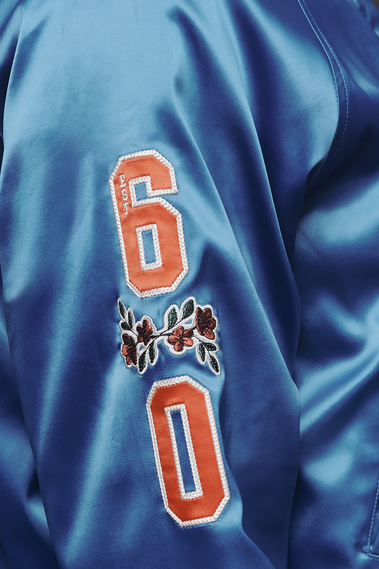 The Wild Collective x Anthropologie NFL Bomber Jacket