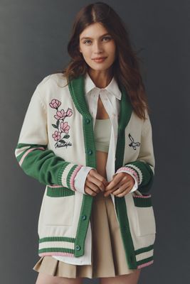 The Wild Collective NFL Cardigan Sweater