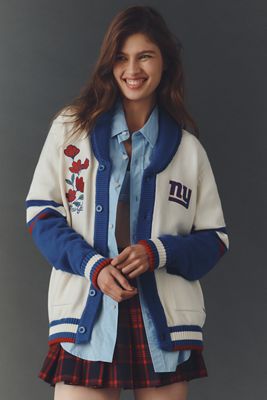 The Wild Collective NFL Cardigan Sweater