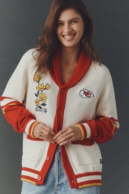 The Wild Collective NFL Cardigan Sweater