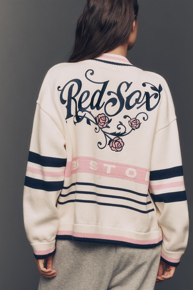 The Wild Collective Jacquard Varsity Bomber Jacket #3