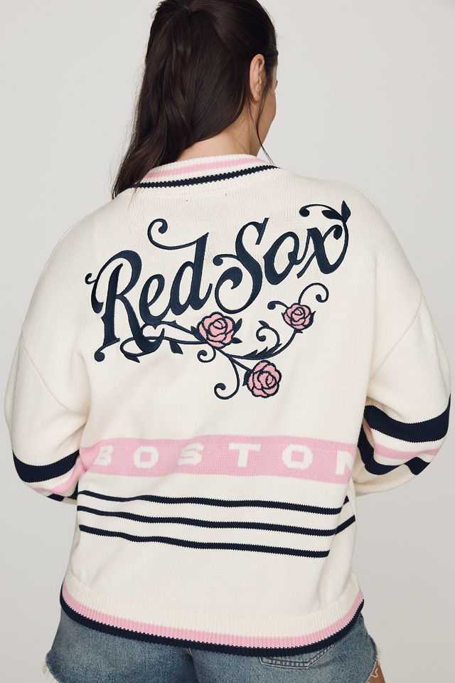 The Wild Collective Jacquard Varsity Bomber Jacket #7