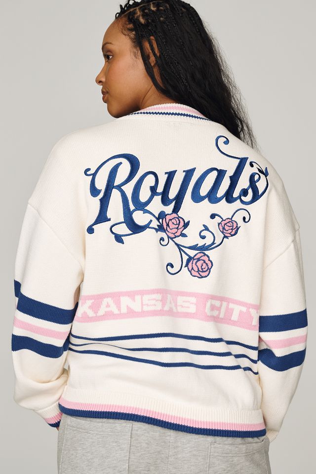 The Wild Collective Jacquard Varsity Bomber Jacket #6