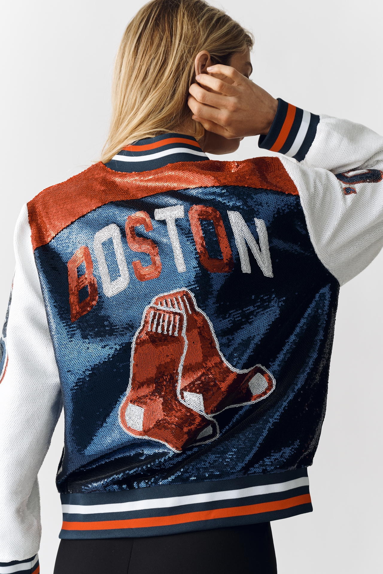 The Wild Collective MLB Sequin Jacket