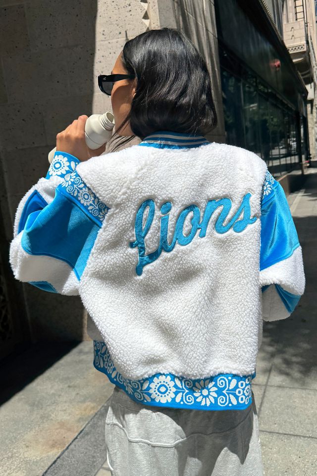 The Wild Collective NFL Sherpa Fleece Jacket #1