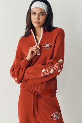 The Wild Collective NFL Quarter Zip Sweatshirt
