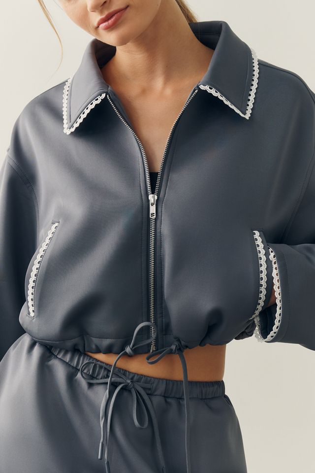 The Wild Collective x Anthropologie Lace Trim Jacket #2