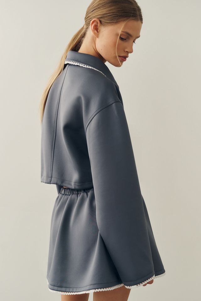 The Wild Collective x Anthropologie Lace Trim Jacket #3