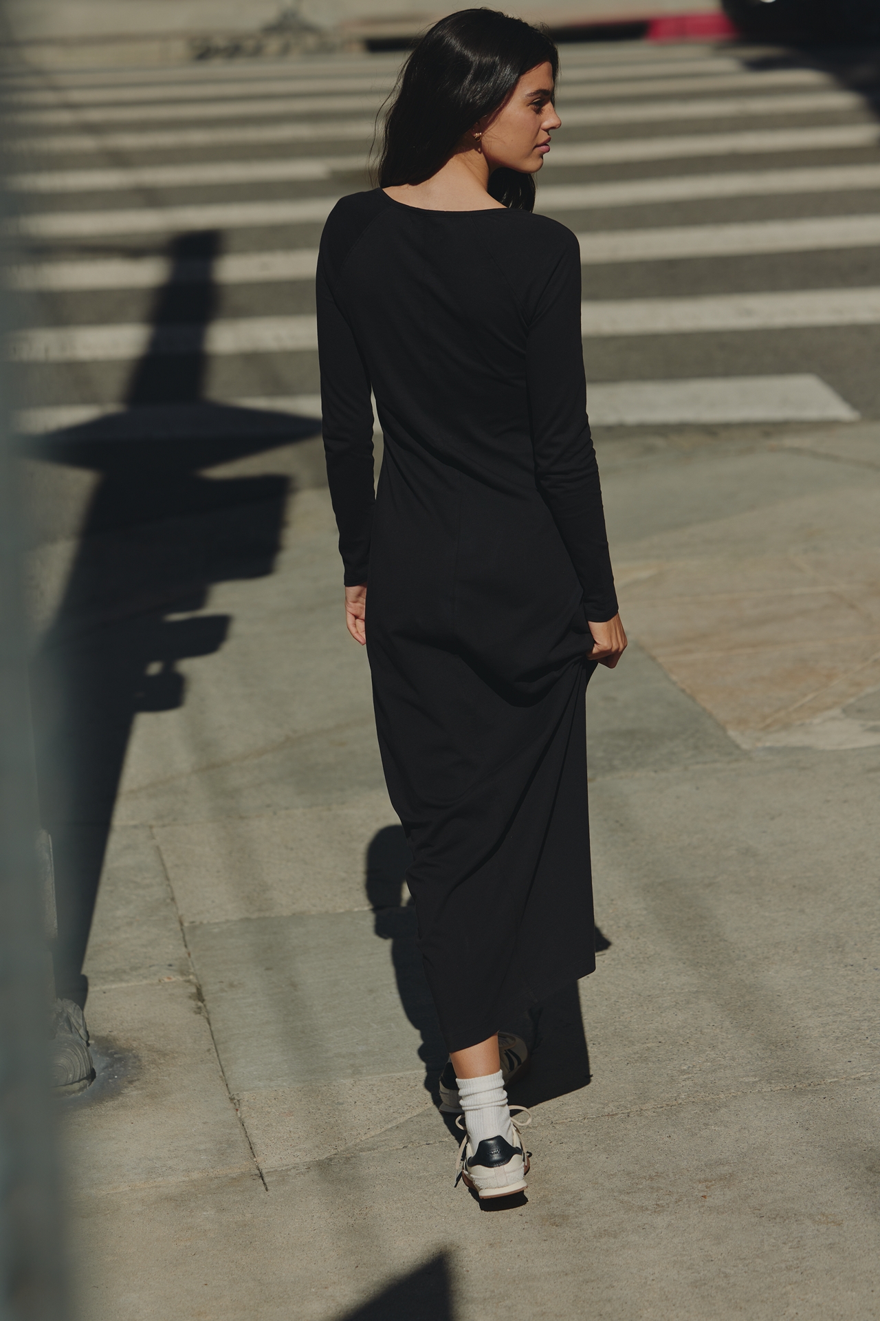 LSPACE x Anthropologie Long-Sleeve Maxi Dress