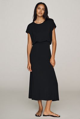 Z Supply Anika 100% Cotton Midi Dress