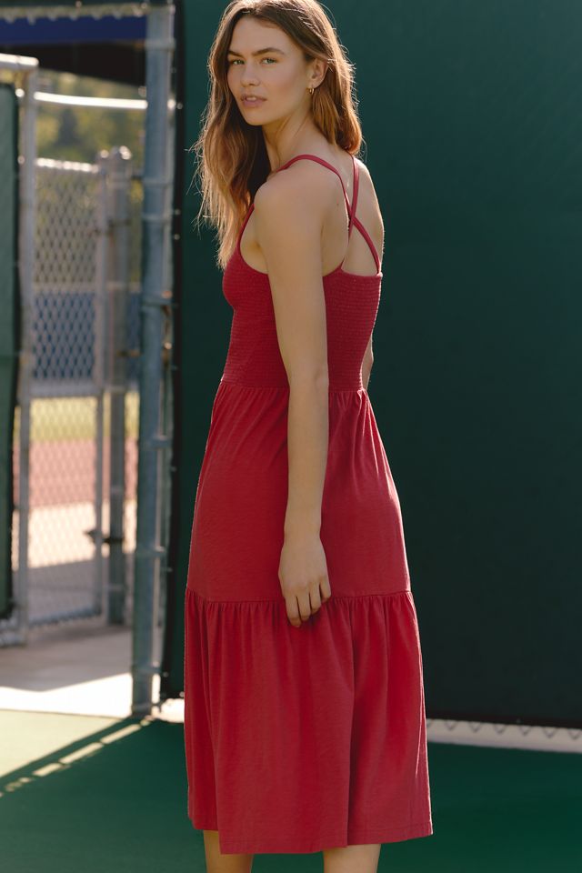 Nation Los Angeles Penelope Sleeveless Scoop-Neck Midi Dress #1