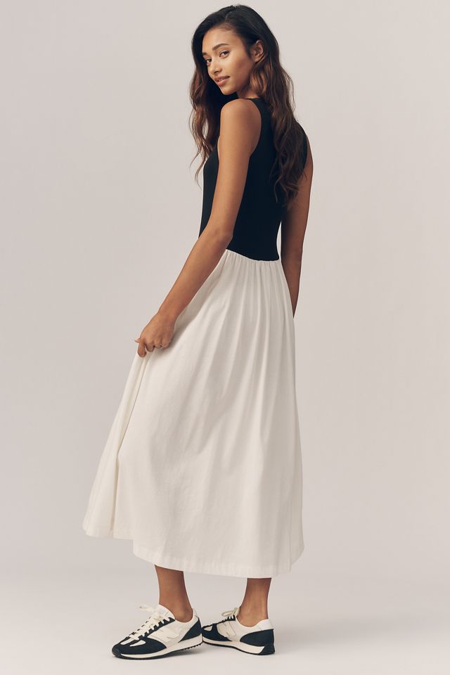 Nation Los Angeles Karla Organic Cotton Midi Dress #1