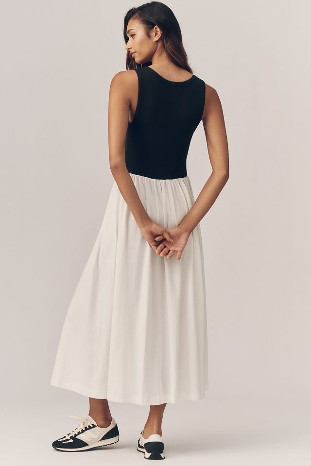 Nation Los Angeles Karla Organic Cotton Midi Dress | Anthropologie