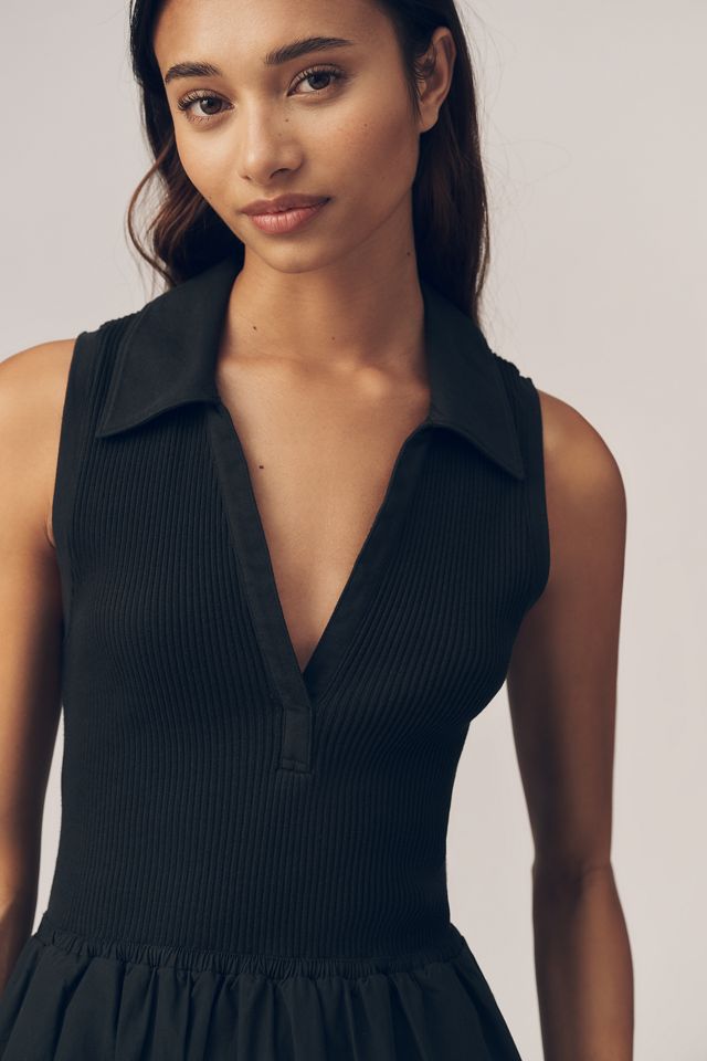 Nation Los Angeles Jessica V-Neck Midi Dress #1