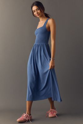 knee length dresses for ladies Z Supply Cocktail Hour Leaf Midi Dress || David's Clothing main image 1