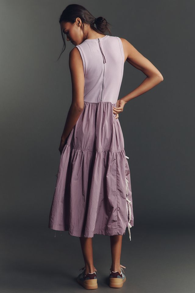 Daily Practice Bowline Sleeveless Midi Dress #1