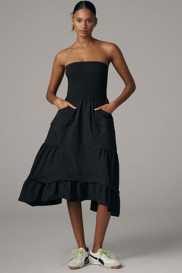 Daily Practice Strapless Mini Dress #1