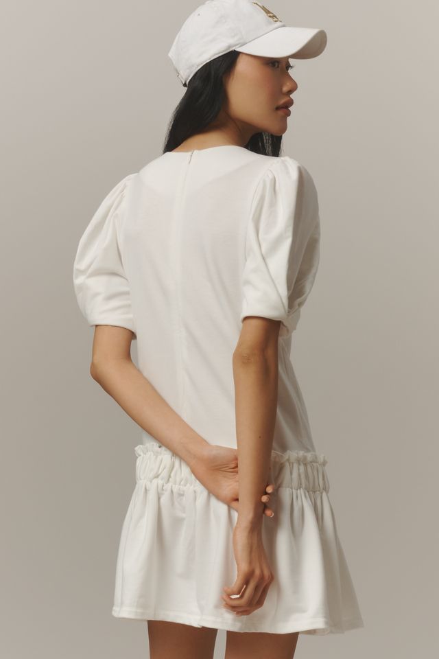 English Factory Tiered Puff-Sleeve Mini Dress #2