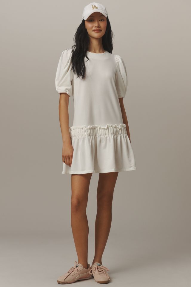 English Factory Tiered Puff-Sleeve Mini Dress #3