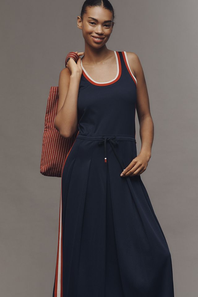 The Upside x Anthropologie Sofia Side-Stripe Maxi Dress #3
