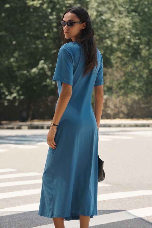 Daily Practice Cotton Ruched T-Shirt Dress #2