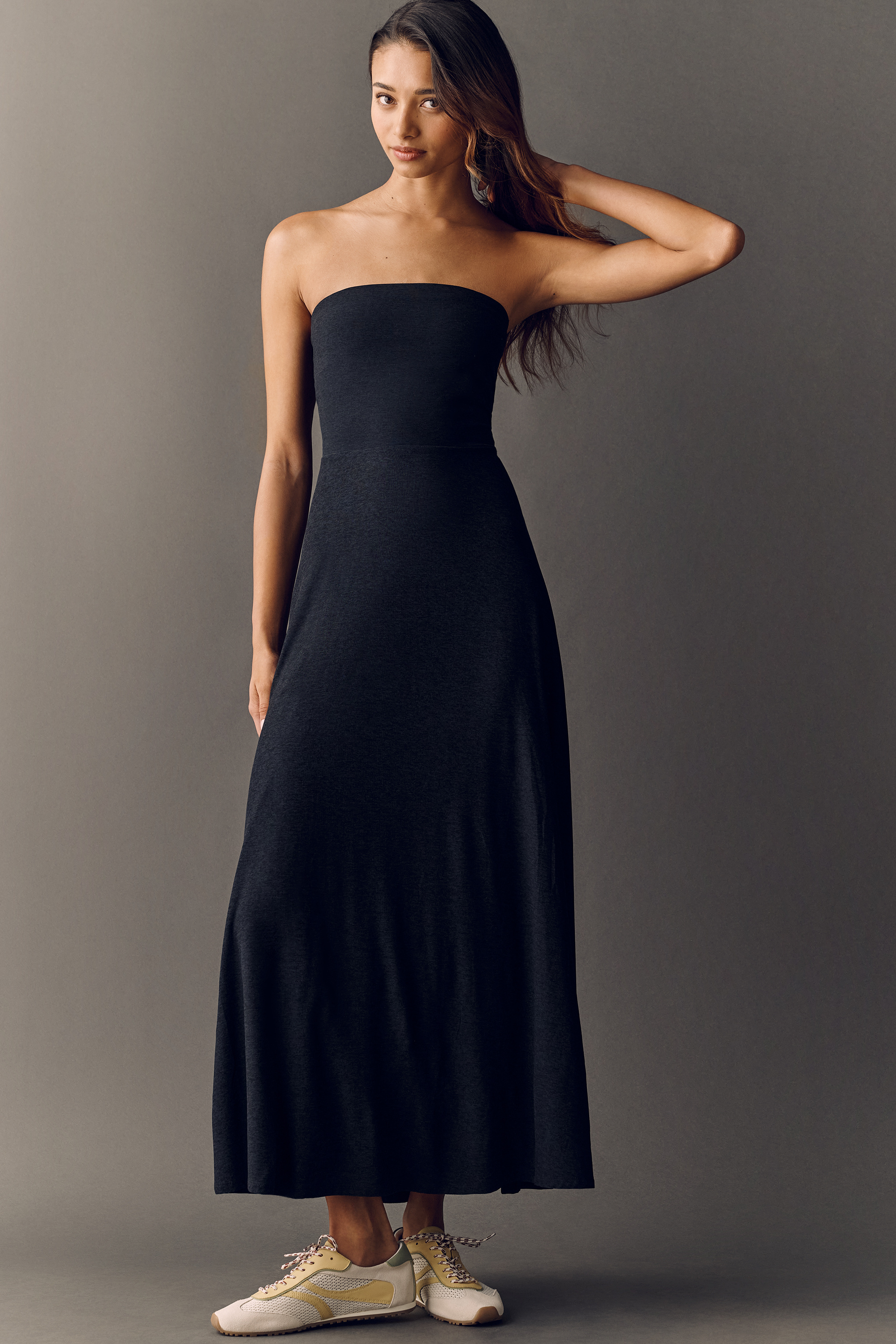 Featherweight Strapless Maxi Dress - Image 1