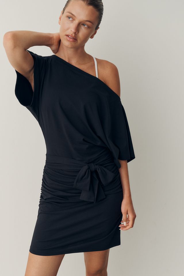 Daily Practice Off-Shoulder Waisted Mini Dress #2