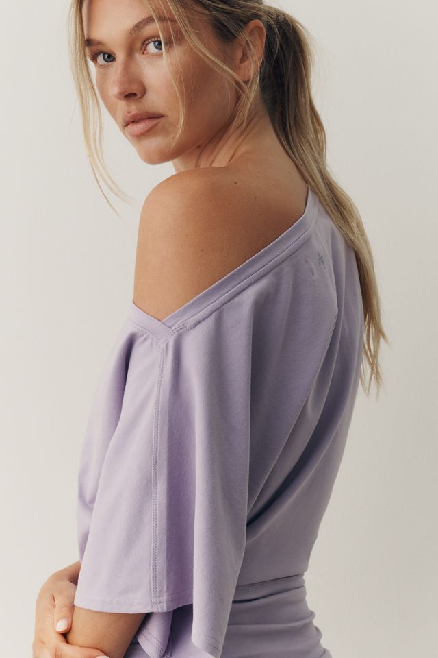 Daily Practice Off-Shoulder Waisted Mini Dress #1