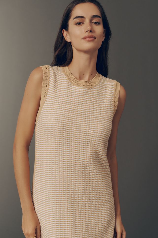 knit sequin dress Reagan Fitted Sequin Dress - Gold Metallic Treasure Box Sequin Knit – The  Islands main image 1