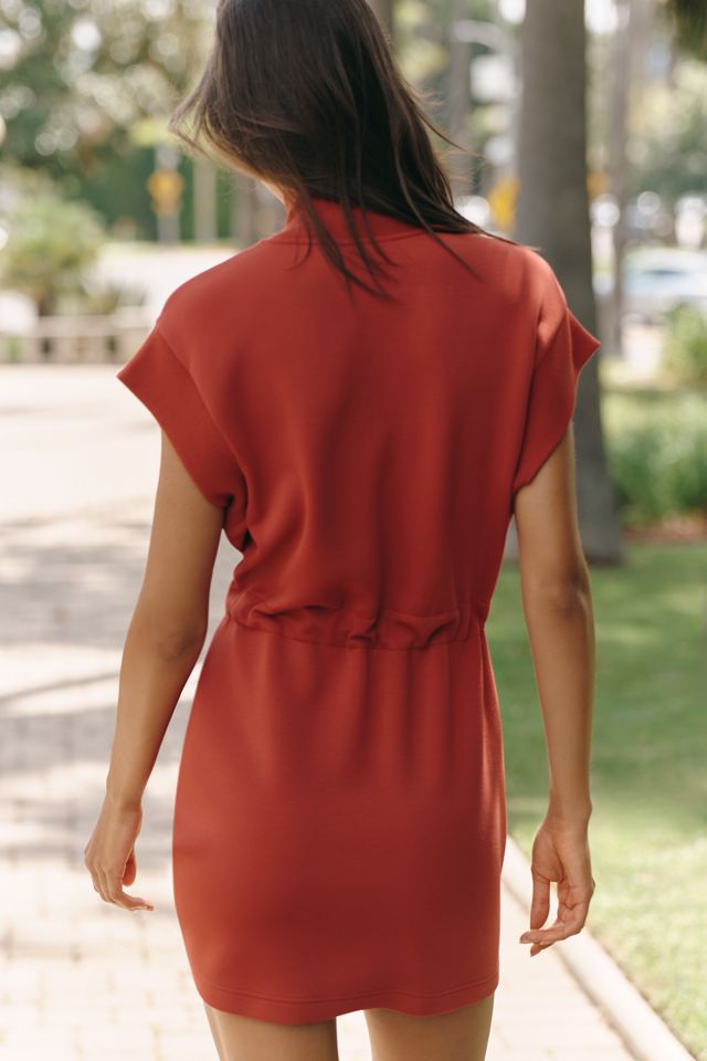 Varley Avaya Half-Zip Mini Dress #1