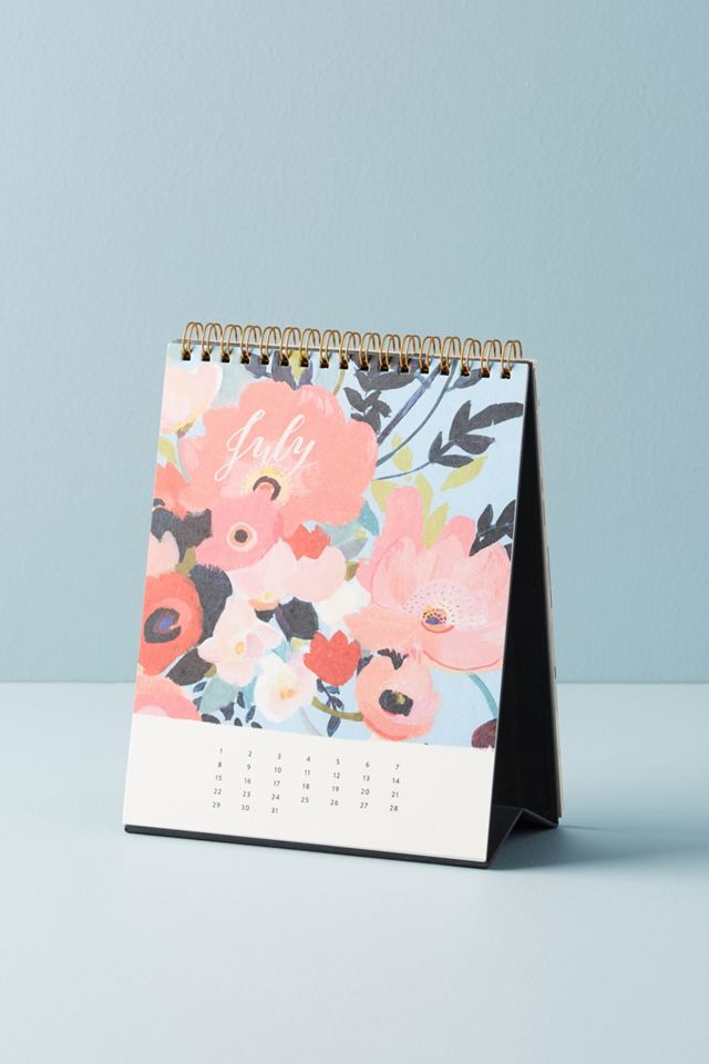 Picturesque Florals 2018 Desk Calendar #2