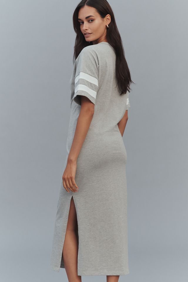 Daily Practice Short-Sleeve Graphic Midi Dress #2