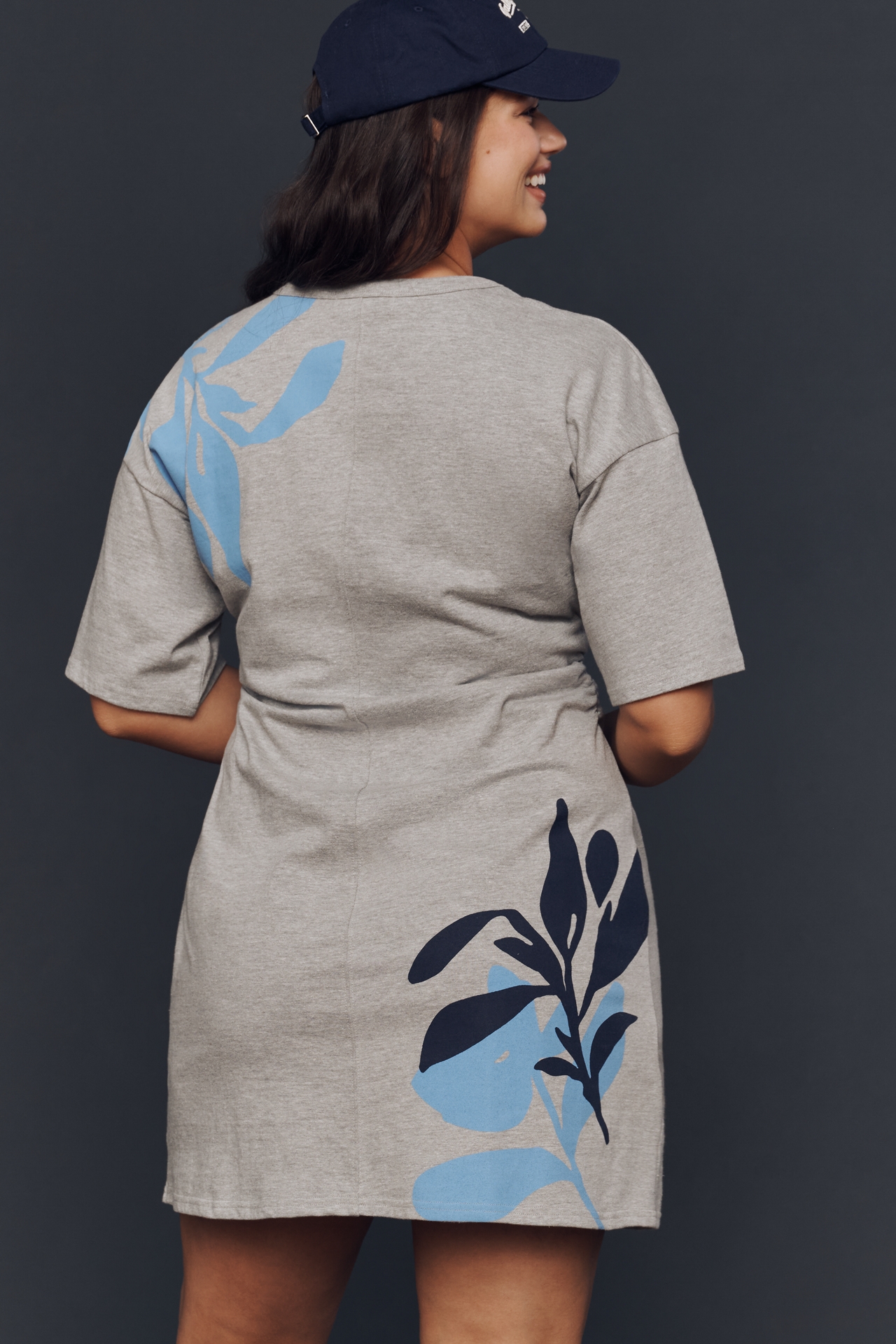 Daily Practice Short-Sleeve Mini T-Shirt Dress