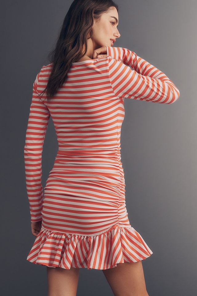 Daily Practice Drop-Waist Long-Sleeve Mini Dress #1