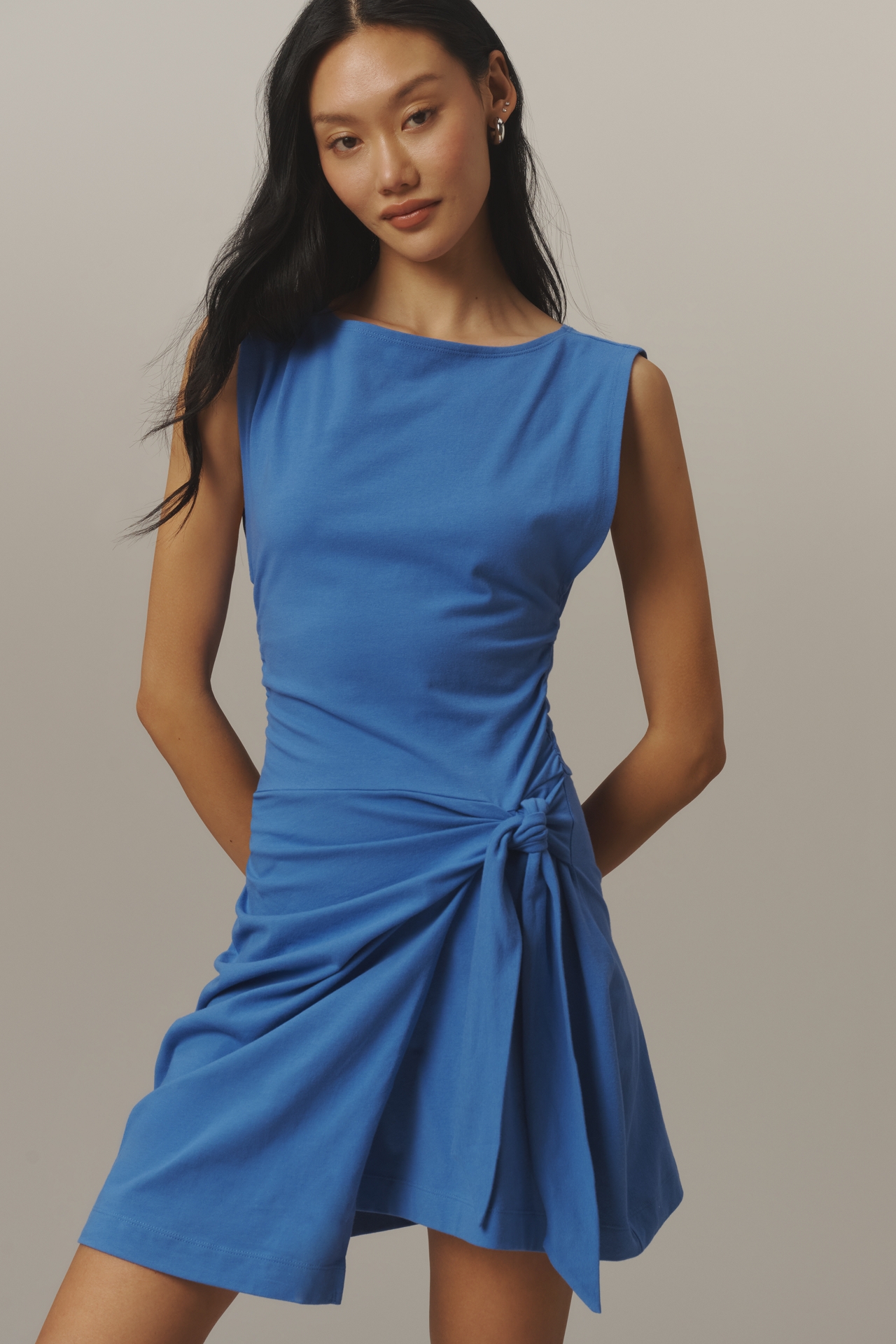 Daily Practice Wrapped Mini Dress